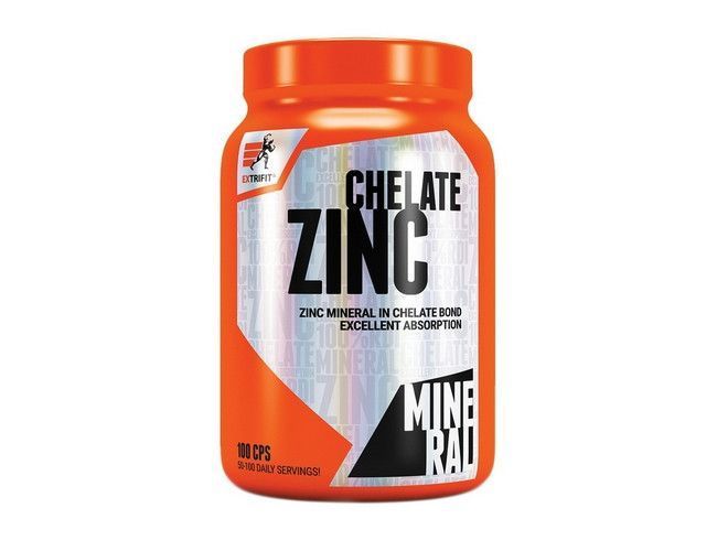 Хелатний цинк Zinc Chelate EXTRIFIT 100 капсул Бисглицинат 18583 фото