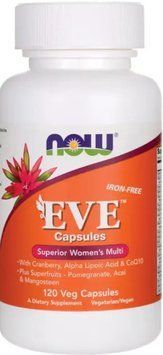 Мультивитамины для женщин NOW Foods Eve 120 вег капс 2910 фото