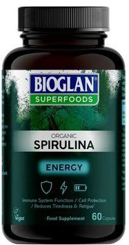Спіруліна Bioglan Organic Spirulina 60 капс 23371 фото