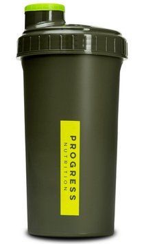 Шейкер Progress Nutrition Shaker 700 мл темно-зелений 22776 фото