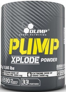 Передтренувальний комплекс для енергії та витривалості Olimp Pump Xplode Powder 300 g фруктовий пунш 3008631980 фото