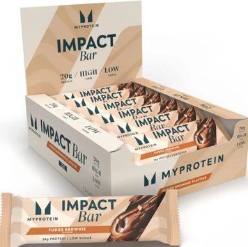 Протеиновый батончик Myprotein Impact Bar 12x64g брауни (До 06.26) 2956581500 фото