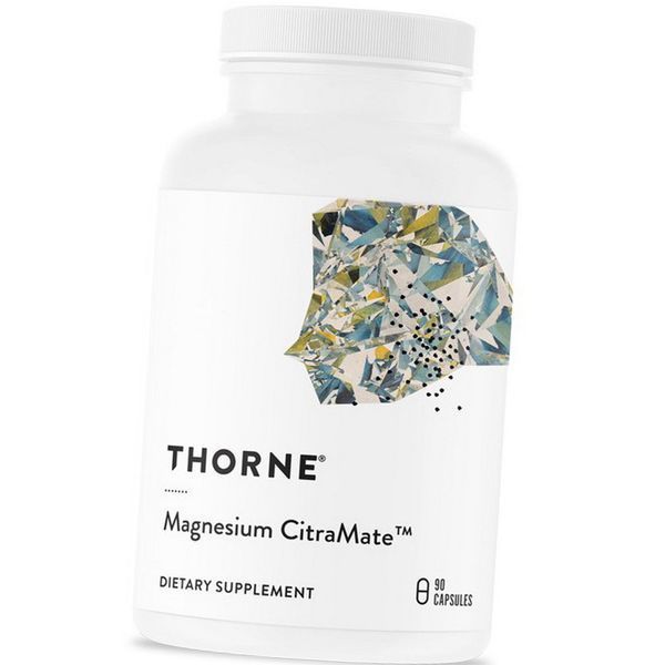 Магній цитрат малат Thorne Research Magnesium CitraMate 90 caps 20268 фото
