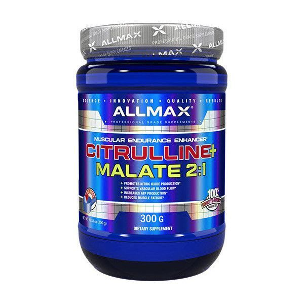 Цитруллин аминокислота All Max Nutrition Citrulline Malate 2:1 300 грамм 9426 фото