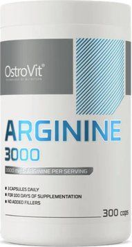 Аргинин аминокислота OstroVit Arginine 1000 300 caps 20544 фото