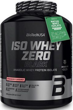 Сывороточный изолят протеина для роста мышц и набора массы BioTech Iso Whey Zero Black 1,816 kg кокос-манго 3008632054 фото