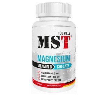 Magnesium Chelate Vitamin B 100 pills 19030 фото