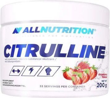 Цитруллин All Nutrition Citrulline 200 g клубника 10793-03 фото