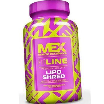 Засіб для зниження ваги та схуднення для жінок та чоловіків MEX Nutrition Lipo Shred 120 таб 6964 фото