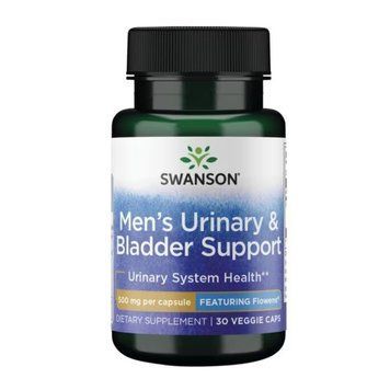 Для чоловічого здоров'я Swanson Mens Urinary Bladder Support 500mg 30 капсул (До 02.24) 2956565887 фото