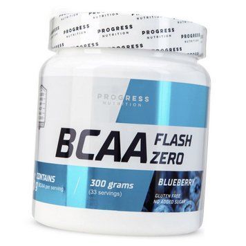 Амінокислоти ВСАА Progress Nutrition BCAA Flash Zero 300г 21829 фото