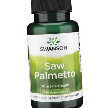 Со Пальметто Swanson Saw Palmetto 540 mg 100 капсул 19108 фото