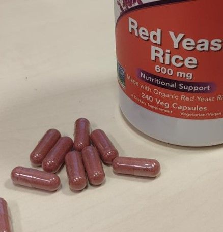 Червоний дріжджовий рис NOW Red Yeast Rice 600 mg 120 капсул 20111 фото
