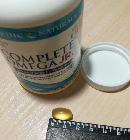 Мини Омега 3 для детей Nordic Naturals Complete Omega Junior 180 мини капс 18892 фото