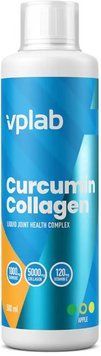 Куркумин и коллаген Vplab Curcumin Collagen 500ml яблоко (До 07.26) 2956581504 фото