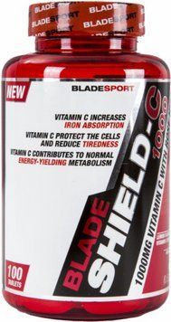 Вітамін С-1000 Blade Sport Shield-C 1000 mg 100 таб 22895 фото