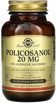Полікозанол Solgar Policosanol 20 mg 100 vcaps 2956569319 фото