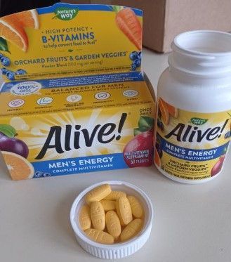 Вітаміни для чоловіків Nature's Way Alive! Men's Energy 50 таб 20498 фото