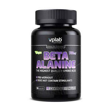 Бета-аланін VP Lab Beta Alanine 750 mg 90 капс 11557 фото