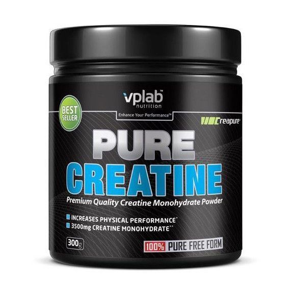 Креатин моногідрат VP Lab Pure Creatine 300 г без смаку 11363 фото
