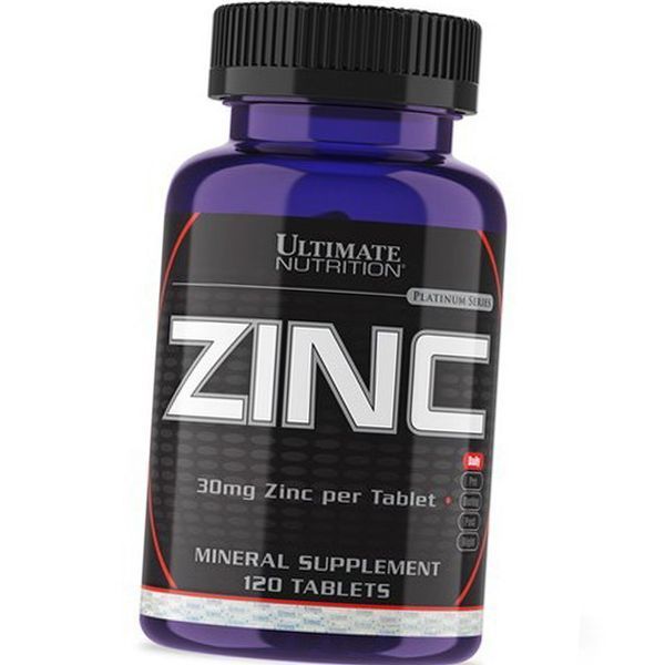 Цинк Ultimate Nutrition Zinc 120 таблеток 296 фото