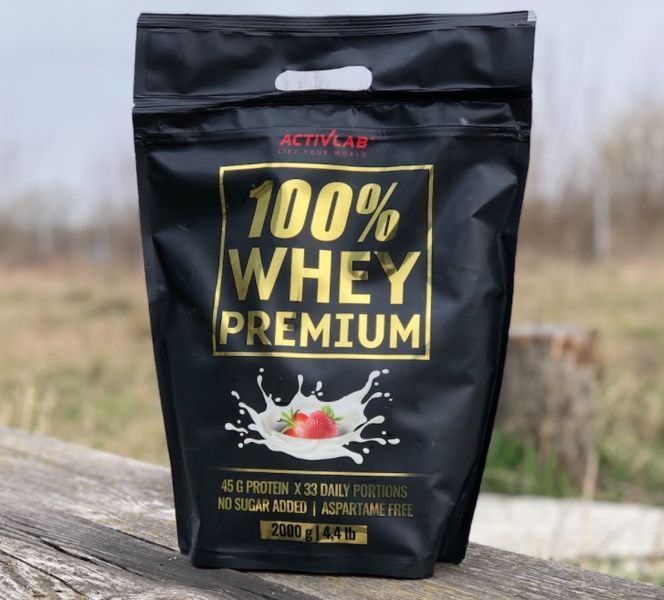 Концентрат сироваткового протеїну (білка) Activlab 100% Premium Whey 2000 р 11629 фото