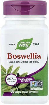 Экстракт смолы босвеллии Natures Wey Boswellia Premium Extract 60 таб 2956581512 фото