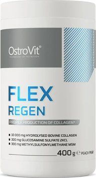 Для суглобів та зв'язок OstroVit Flex Regen 400 g персик/груша 9469-03 фото