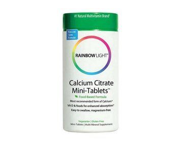 Кальцій цитрат Rainbow Light Calcium Citrate Mini-Tablets 120 міні таблеток 19130 фото