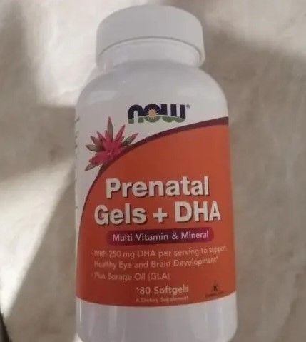 NOW Foods Prenatal Gels + DHA 180 гел капс 8871 фото
