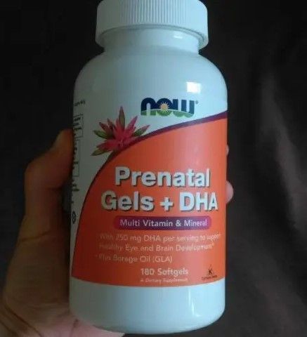 NOW Foods Prenatal Gels + DHA 180 гел капс 8871 фото