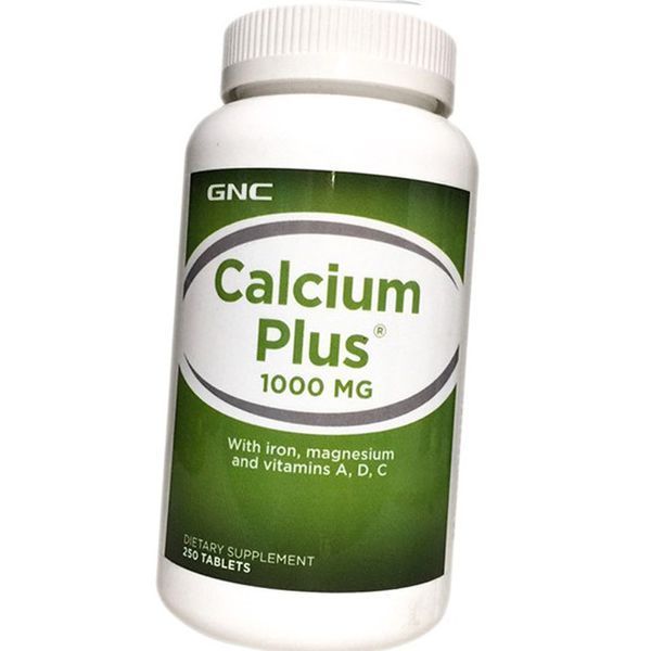Кальцій Магній вітаміни Calcium Plus 1000 mg 250 таблеток 7558 фото