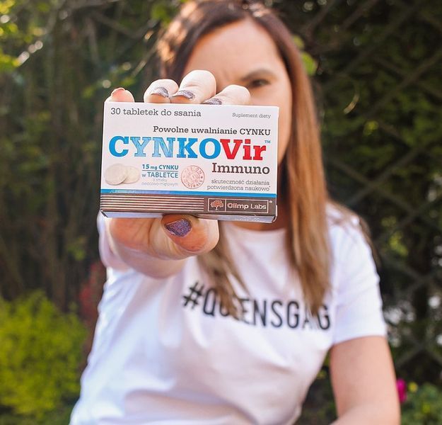 Цинк в таблетках OLIMP CynkoVir Immuno 15 мг 30 таблеток 11775 фото
