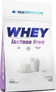 Сироватковий протеїн ALLNutrinion Whey Lactose Free 700g шоколад 2956573069 фото