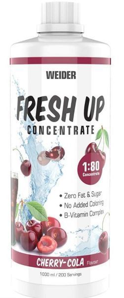 Изотоник жидкий Weider Fresh Up Concentrate 1:80 1000 мл 19240 фото