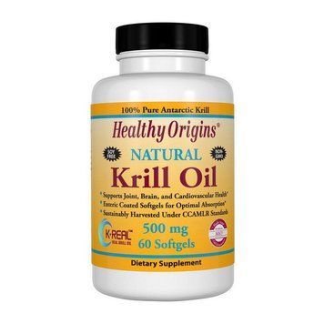 Крилевое масло Healthy Origins Krill Oil 500 мг 60 гел капс 11615 фото