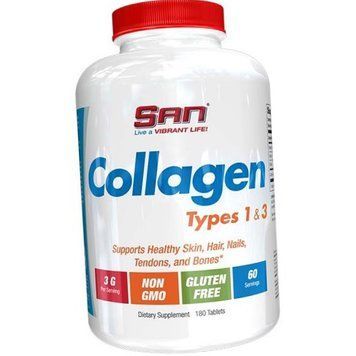 Колаген SAN Collagen Types тип 1 і 3 180 таб 10860 фото