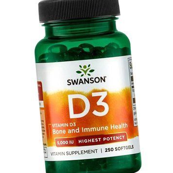Swanson D3 5000 250 IU sgels 19495 фото