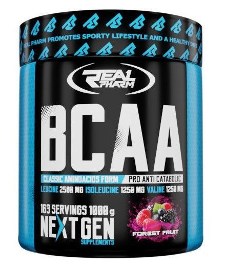 Амінокислоти Всаа Real Pharm BCAA 1000 г 19449 фото