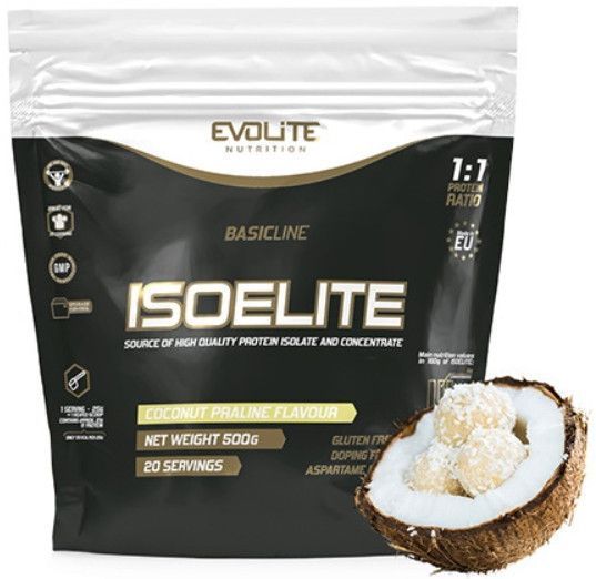 Протеин Evolite Nutrition Iso Elite 500г ваниль 22162 фото