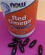 Омега 3 Червоний рис c Q10 Now Foods Red Omega 90 капс риб'ячий жир 9498 фото 3
