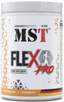 Глюкозамін Хондроїтин МСМ Колаген Гіалуронова кислота MST FleX Pro 945г манго-маракуйя 22692 фото