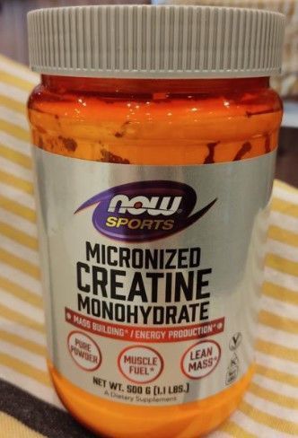 Креатин моногідрат NOW Micronized Creatine Monohydrate 500 г 18756 фото
