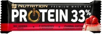 Протеиновий батончик GoOn Nutrition Protein 33% Bar 50 гр панакота с клубникой 23087 фото