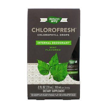Хлорофіл рідкий Nature's Way Chlorofresh Mint 40X Liquid 59 ml м'ята 2956573072 фото