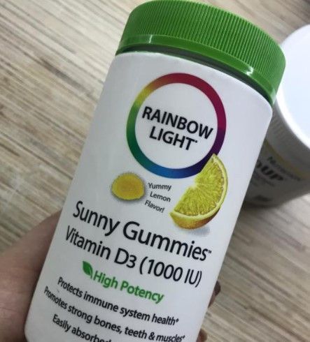 Rainbow Light Sunny Gummies Vitamin D3 1000 IU 50 gummies 19133 фото