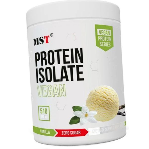 Протеин веганский MST Vegan Protein Isolate 510 г ваниль 20603 фото
