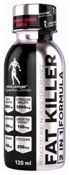 Карнитин комплекс Kevin Levrone Fat Killer 2 in 1 Formula 120 мг малина-цитрус 20837-03 фото