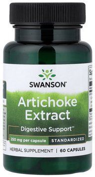 Артишок экстракт для печени и желчного пузыря Swanson Artichoke Extract 250 mg 60 капс 3206091103 фото