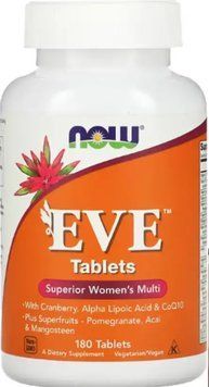 Витамины для женщин NOW Foods Eve 180 таб 5462 фото
